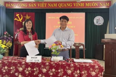 HỘI NGHỊ CÁN BỘ, VIÊN CHỨC NĂM HỌC 2022 – 2023